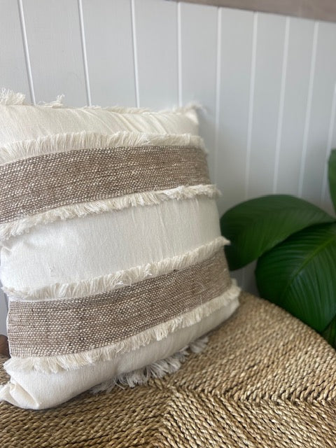 Chelsea Striped Cushion- Double