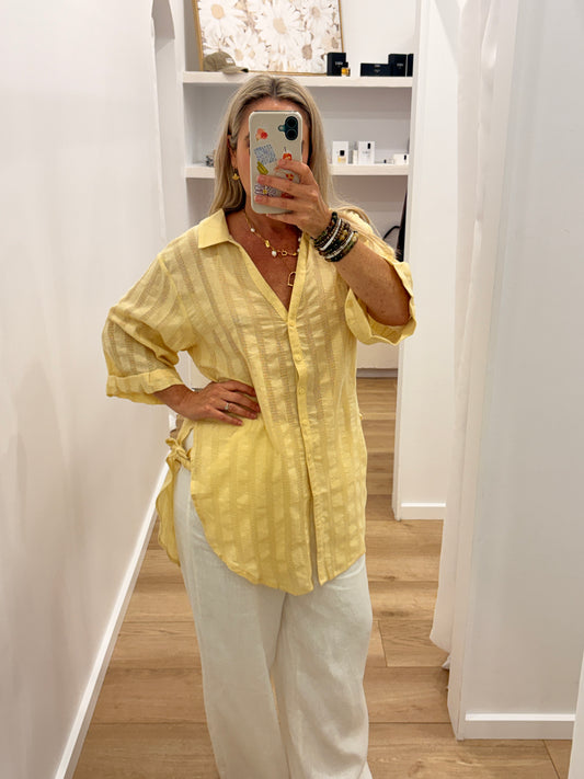Tatum Shirt - Lemon