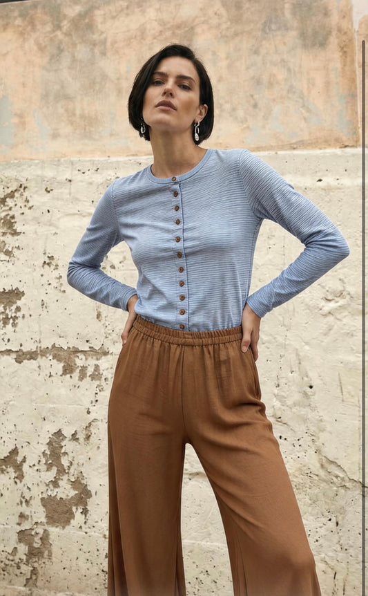 AAE || Sami Stripe L/S Top