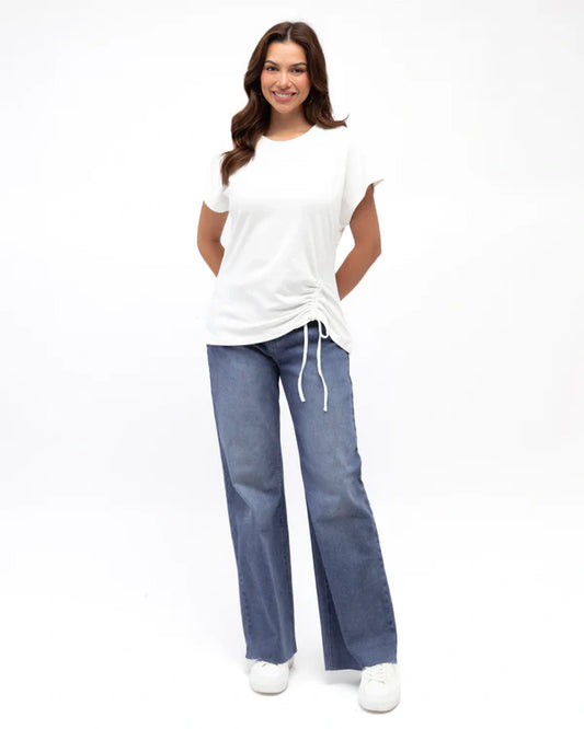 Polly Tee - White