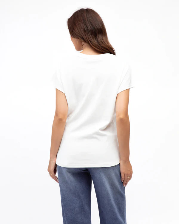 Polly Tee - White