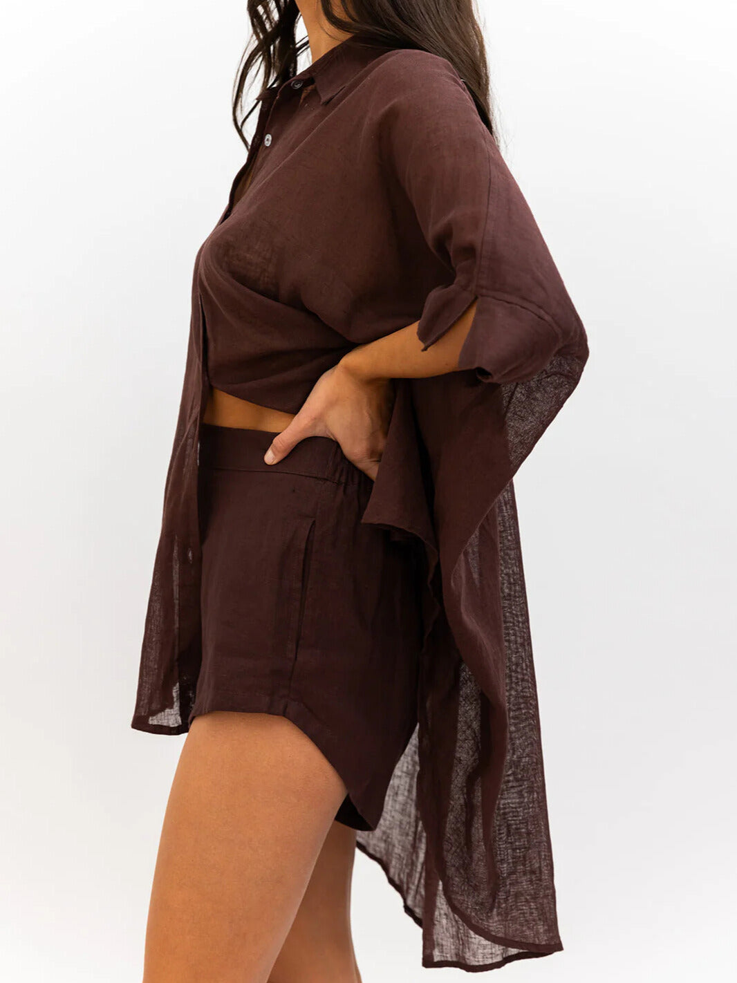 Kekoa Shorts - Chocolate