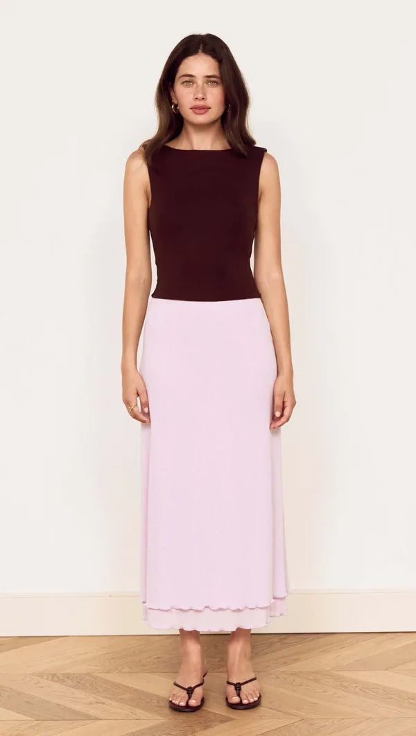 Mink Pink || Aster Mesh Top