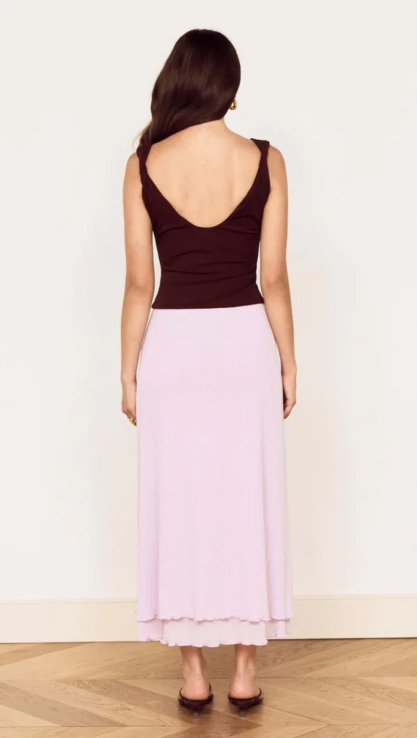 Mink Pink || Aster Mesh Top