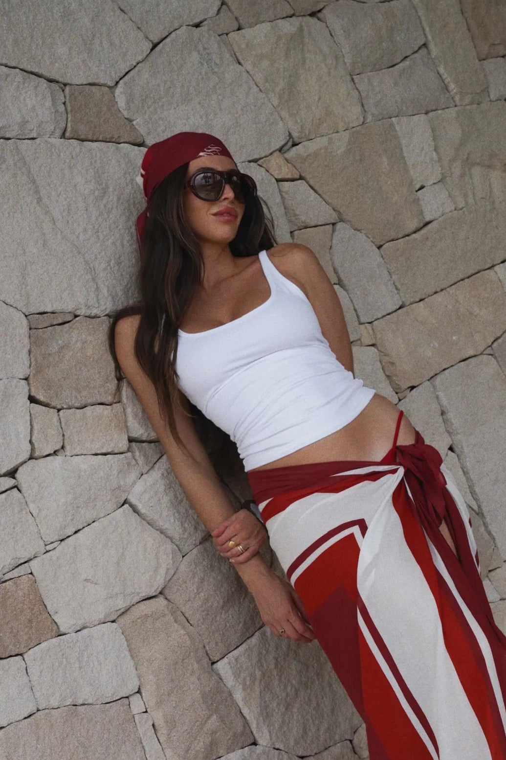 SŚAINT || Essentials Tank - White