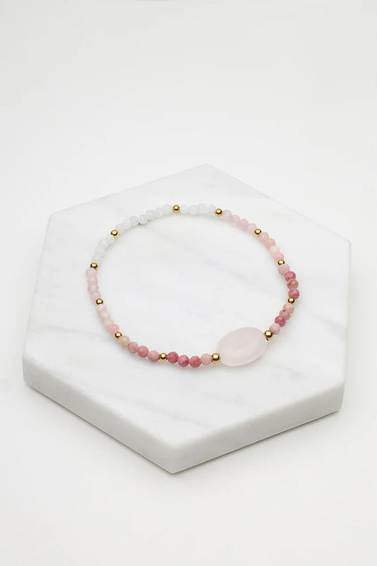 Zafino || Pia Bracelet - Dusky Rose