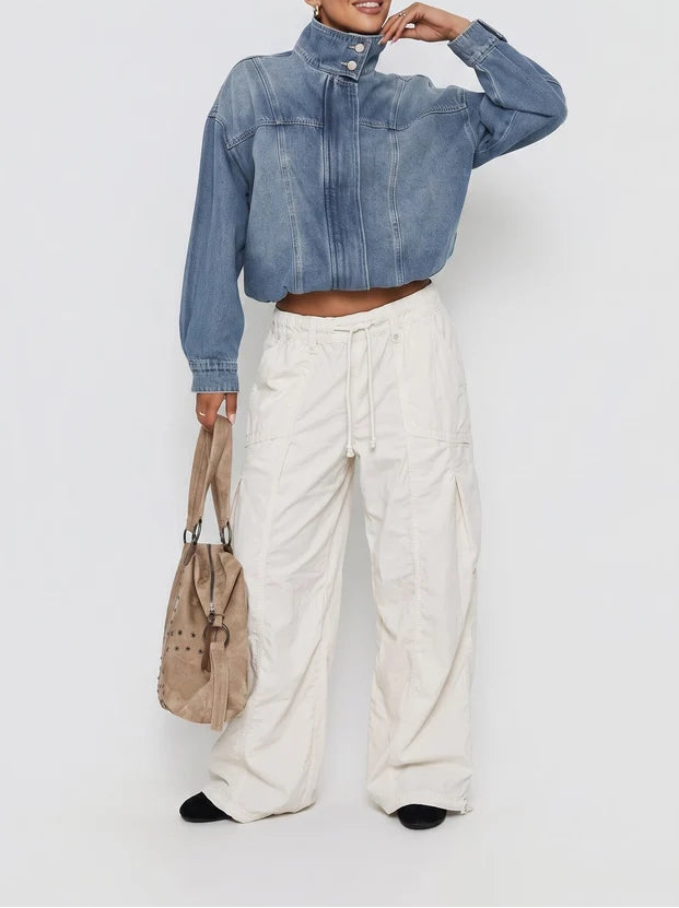 Kalarna Drawstring Pant - White