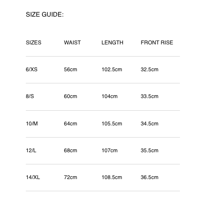 Araminta James || Chilli Vacay Pants