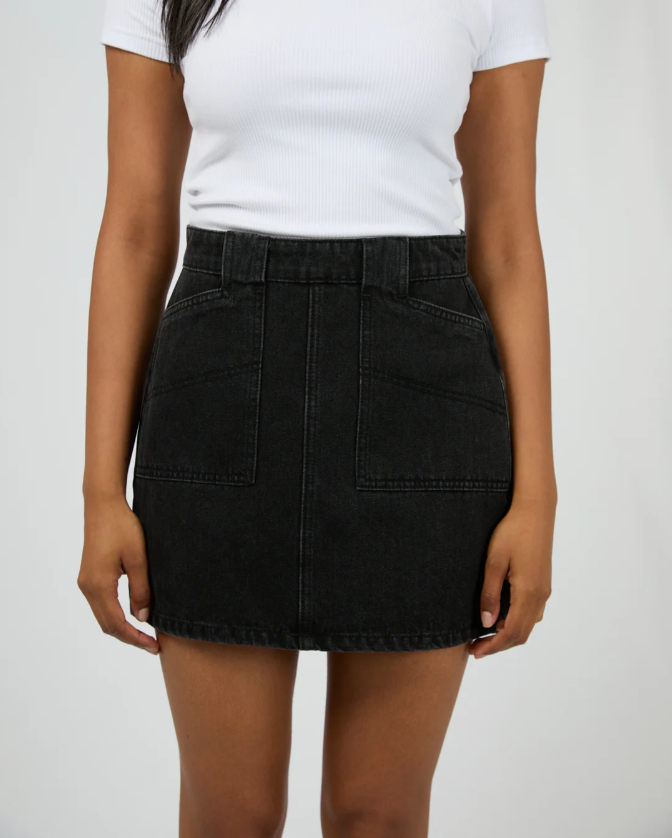 AAE || Becca Skirt - Washed Black