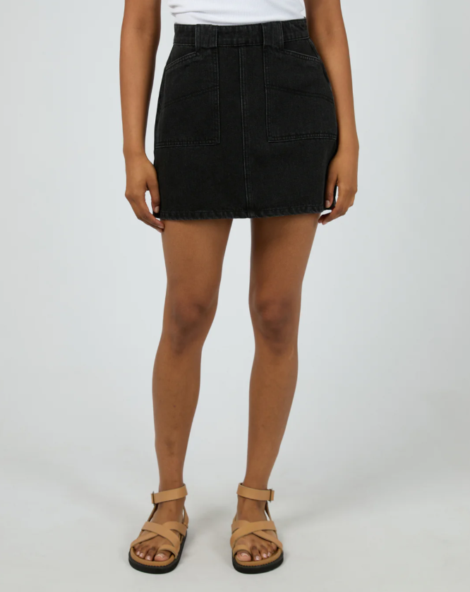 AAE || Becca Skirt - Washed Black