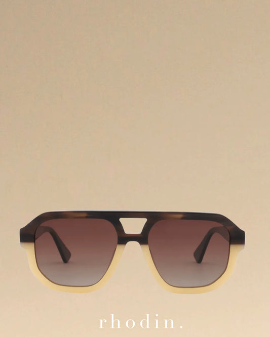 Rhodin || Charlie Two Tone Sunglasses - LUXE RANGE - Limited Edition