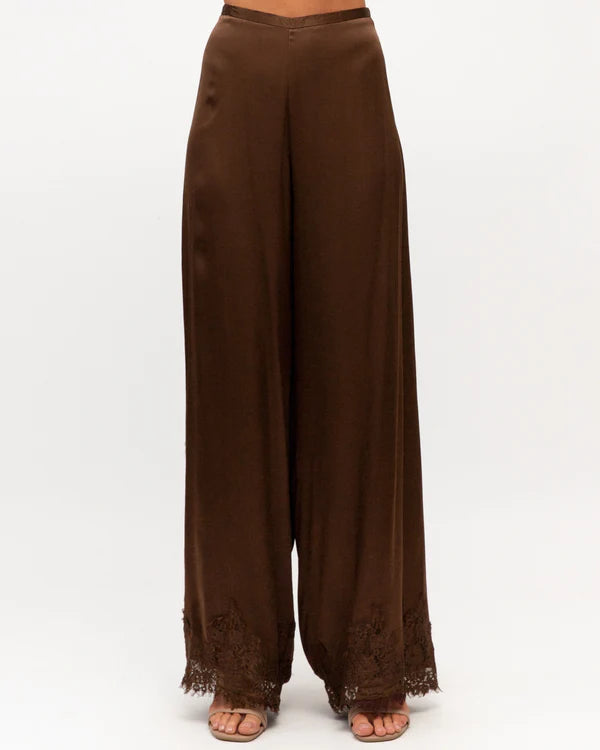 Gabby Lace Hem Pants