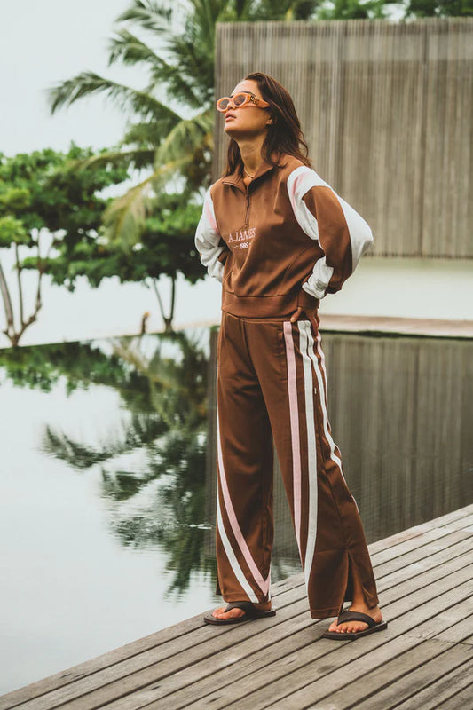 Araminta James || Trackside pant Mocha