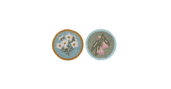 Madge Beaded Coasters Set of 2