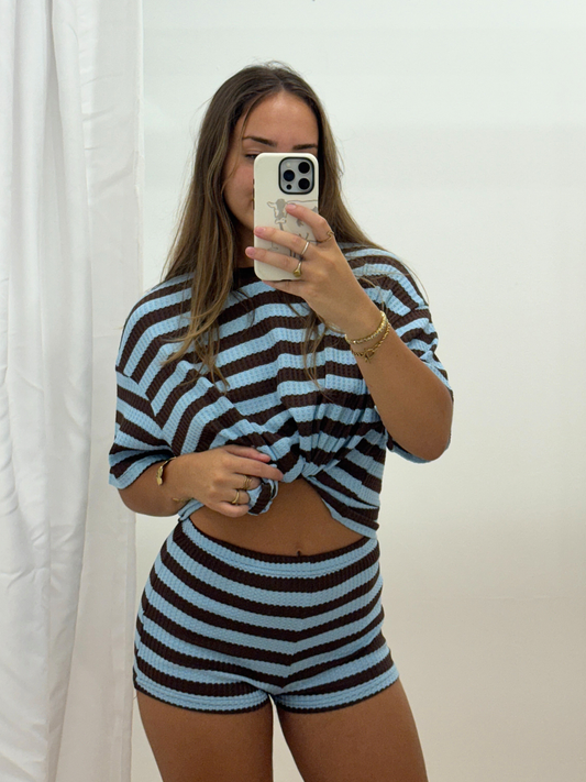 Belle Striped Shorts