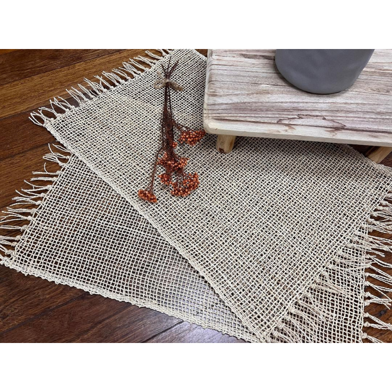 Woven Twine Placemat - Light