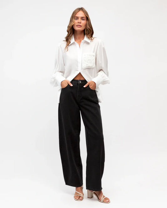 Taya Barrell Leg Jeans