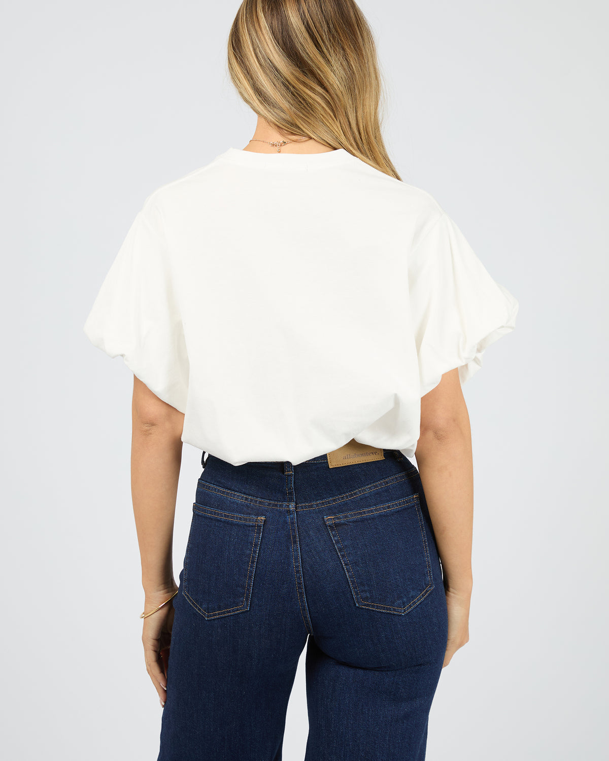 Icon Bubble Tee - Vintage White