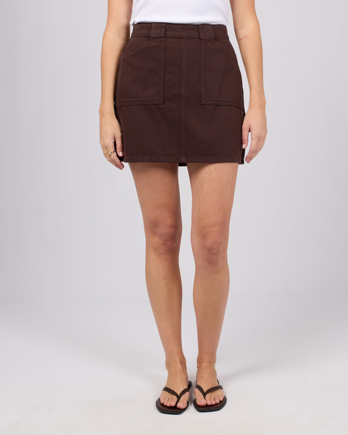 AAE || Becca Skirt - Brown