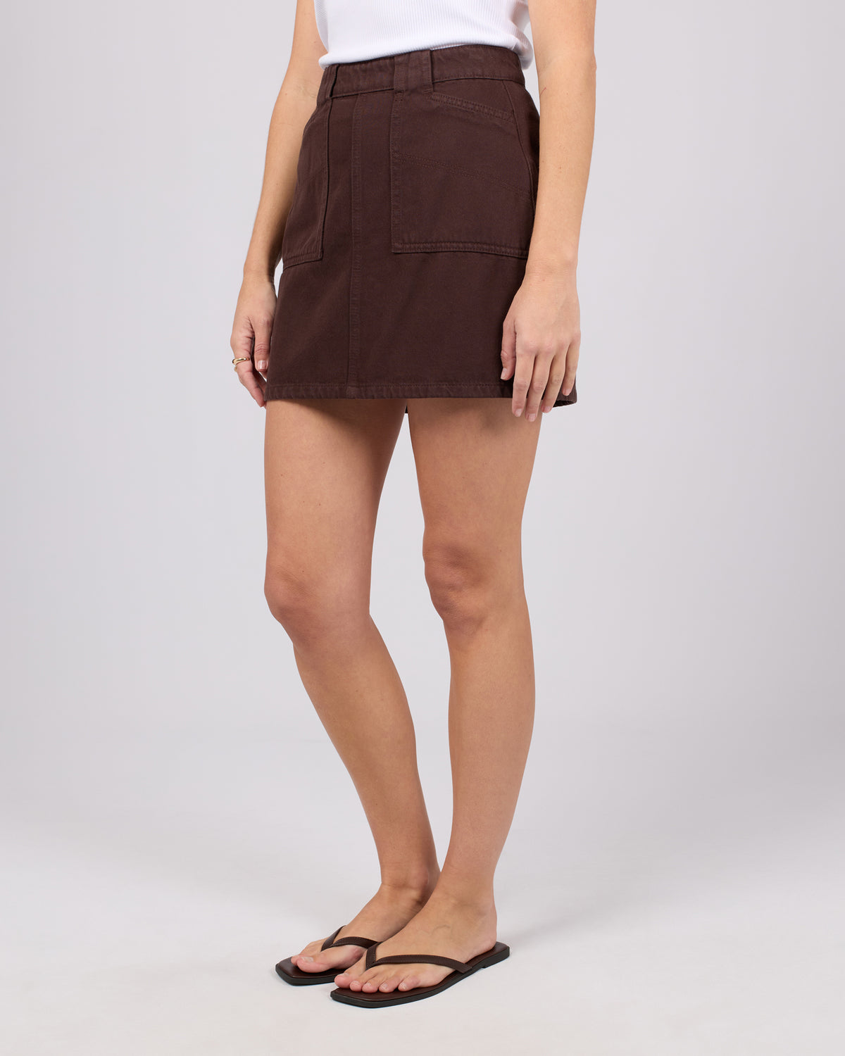 AAE || Becca Skirt - Brown