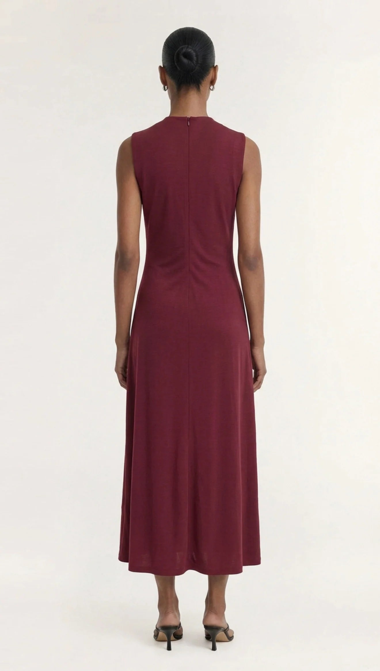 Velo Twist Midi Dress