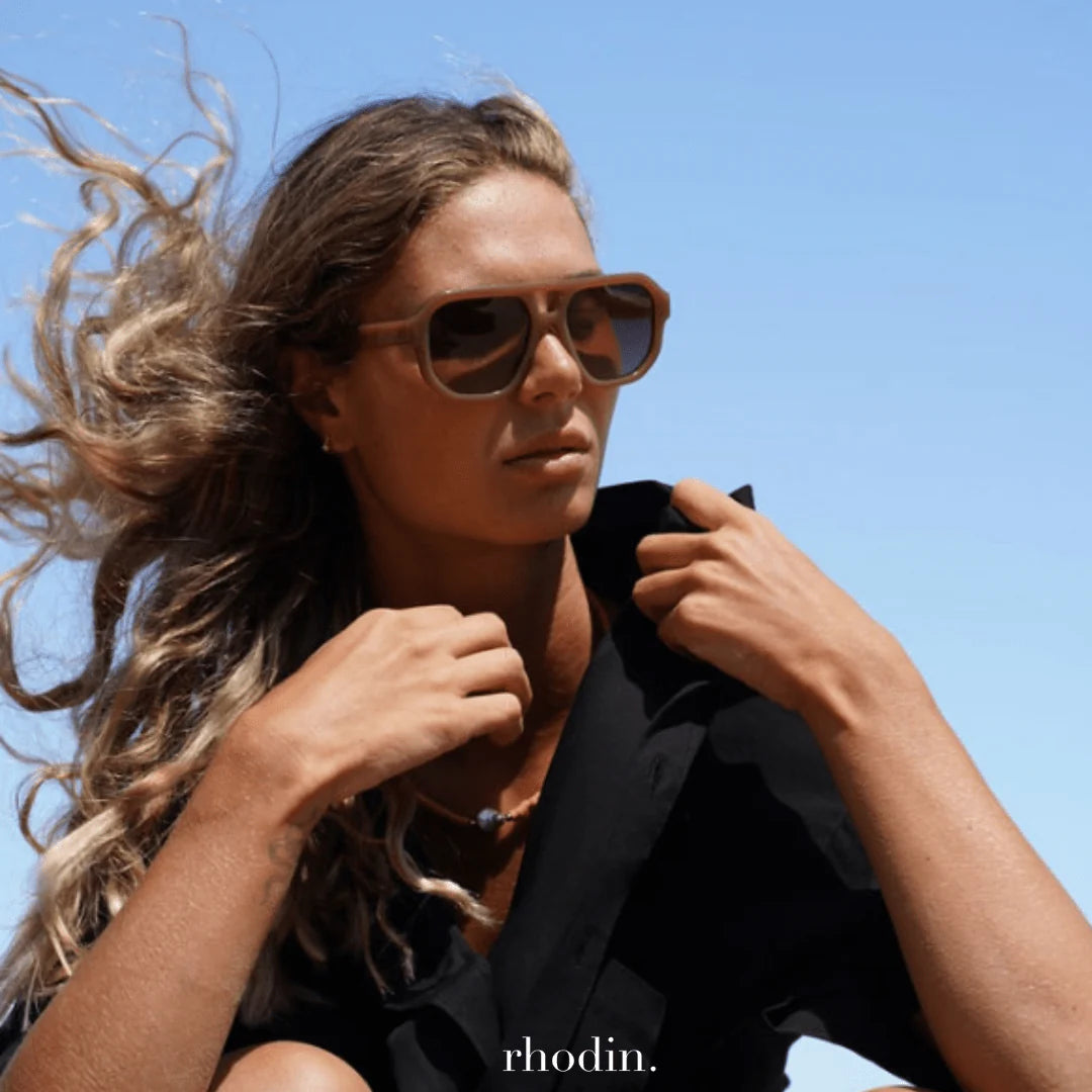 Rhodin || Charlie Caramel Sunglasses - LUXE RANGE
