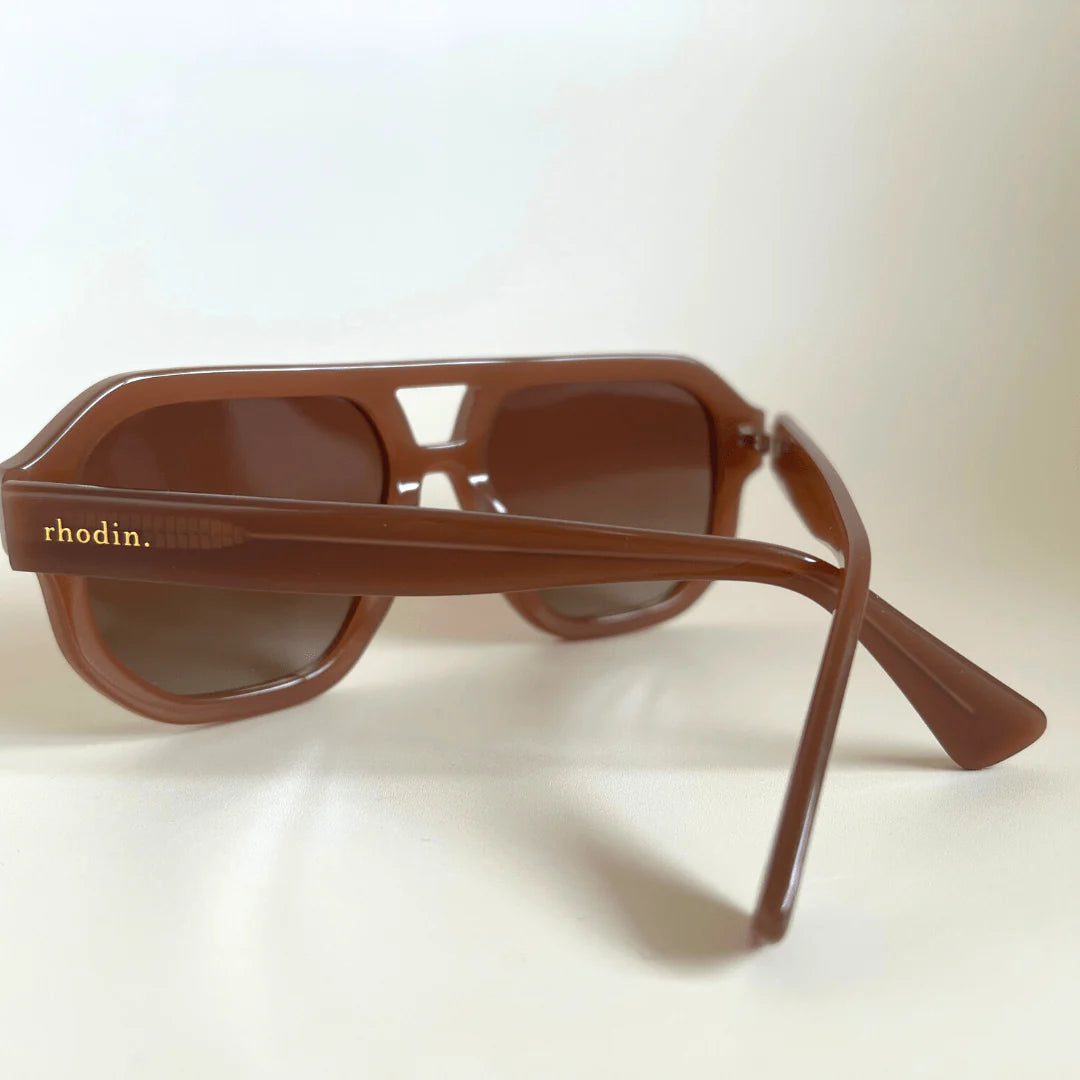 Rhodin || Charlie Caramel Sunglasses - LUXE RANGE