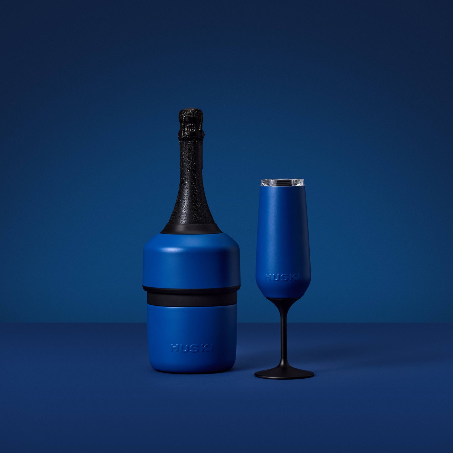 Huski Champagne Cooler - Ocean Blue (Limited Release)