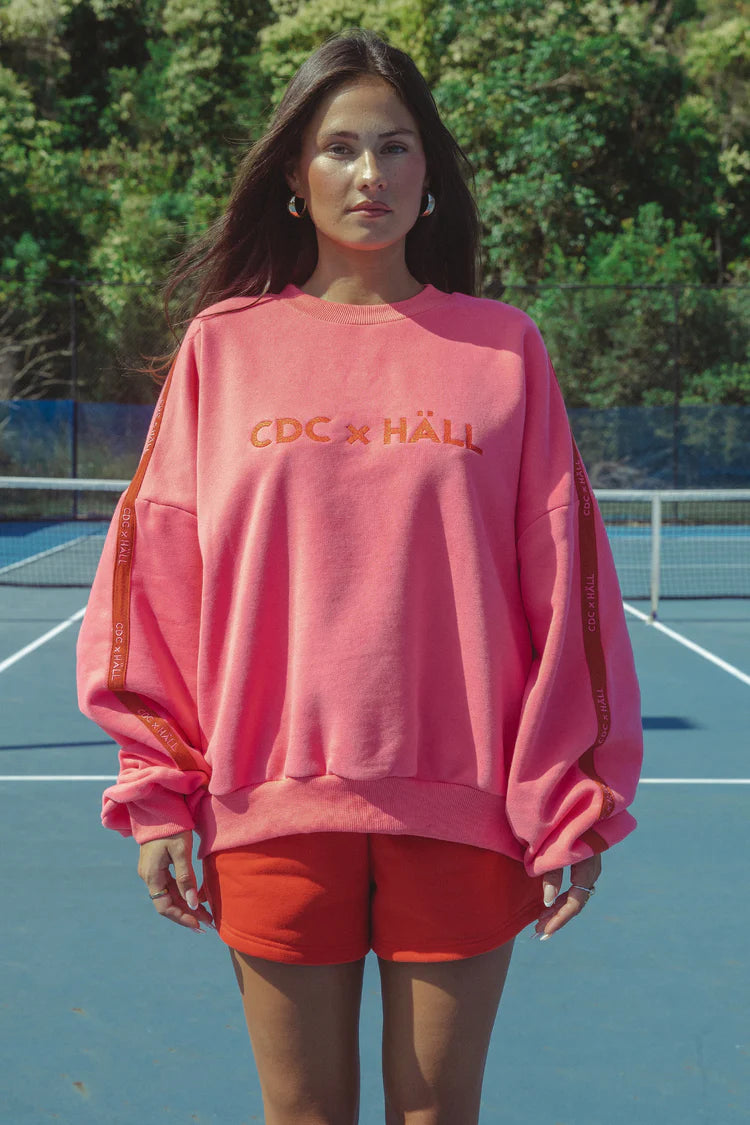 CDC x HÄLL || Cloud Sweater - Peony Pink
