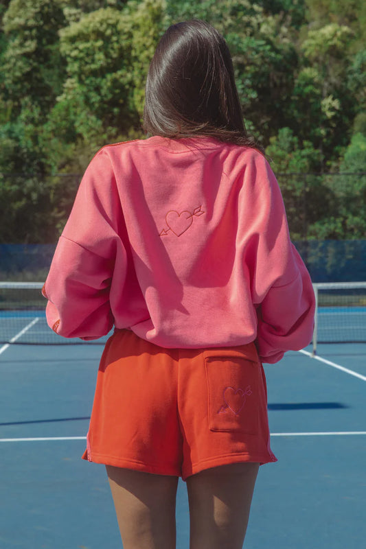 CDC x HÄLL || Cloud Sweater - Peony Pink