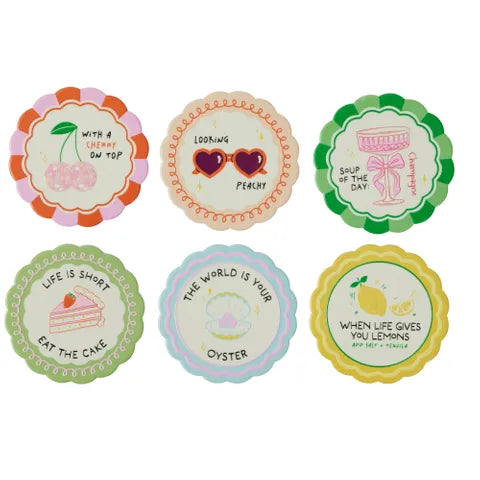 Proverb Ceramic Coaster - 1 Piece