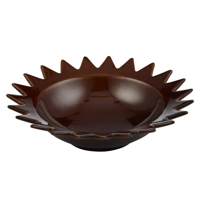 Estiva Ceramic Dish - Brown