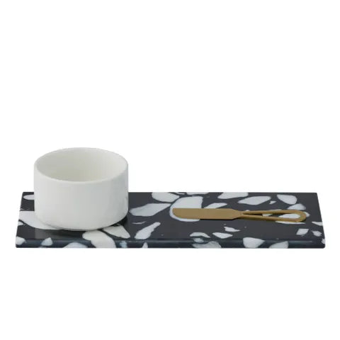 Hide Terrazzo Platter Set