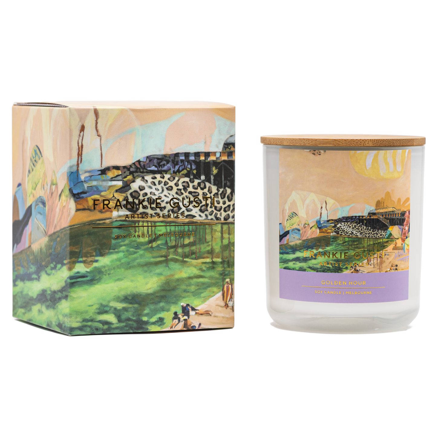 Frankie Gusti Candle || Golden Hour - Georgie Wilson