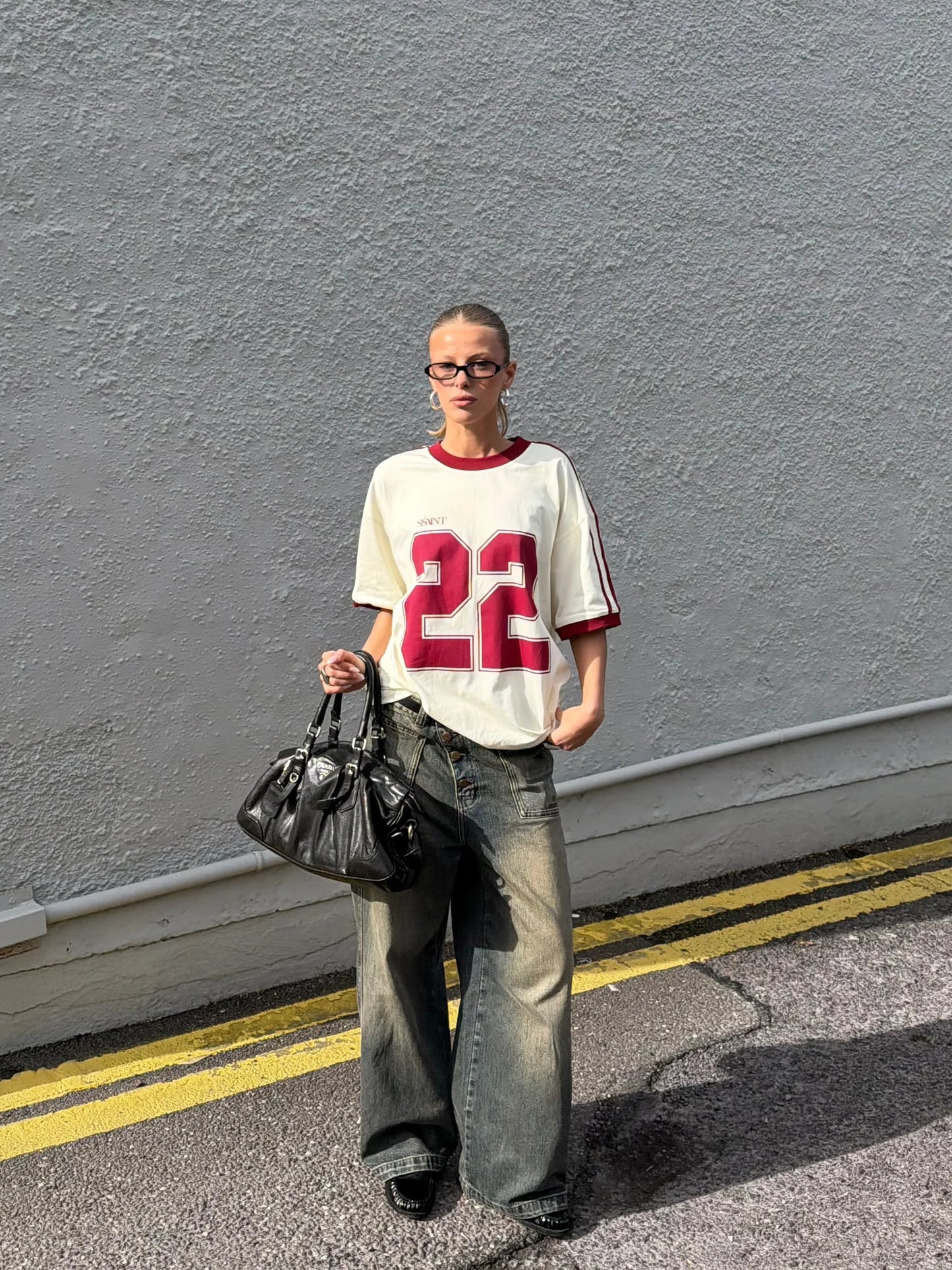 SŚAINT || Twenty Two Tee - Cherry