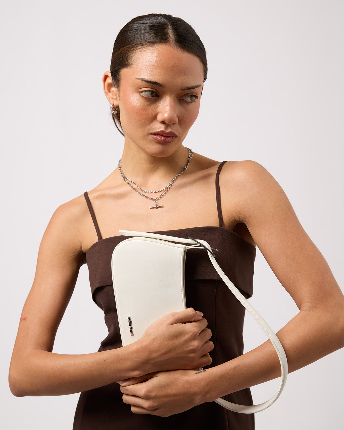 MILLA HART || Lotte Handbag - White