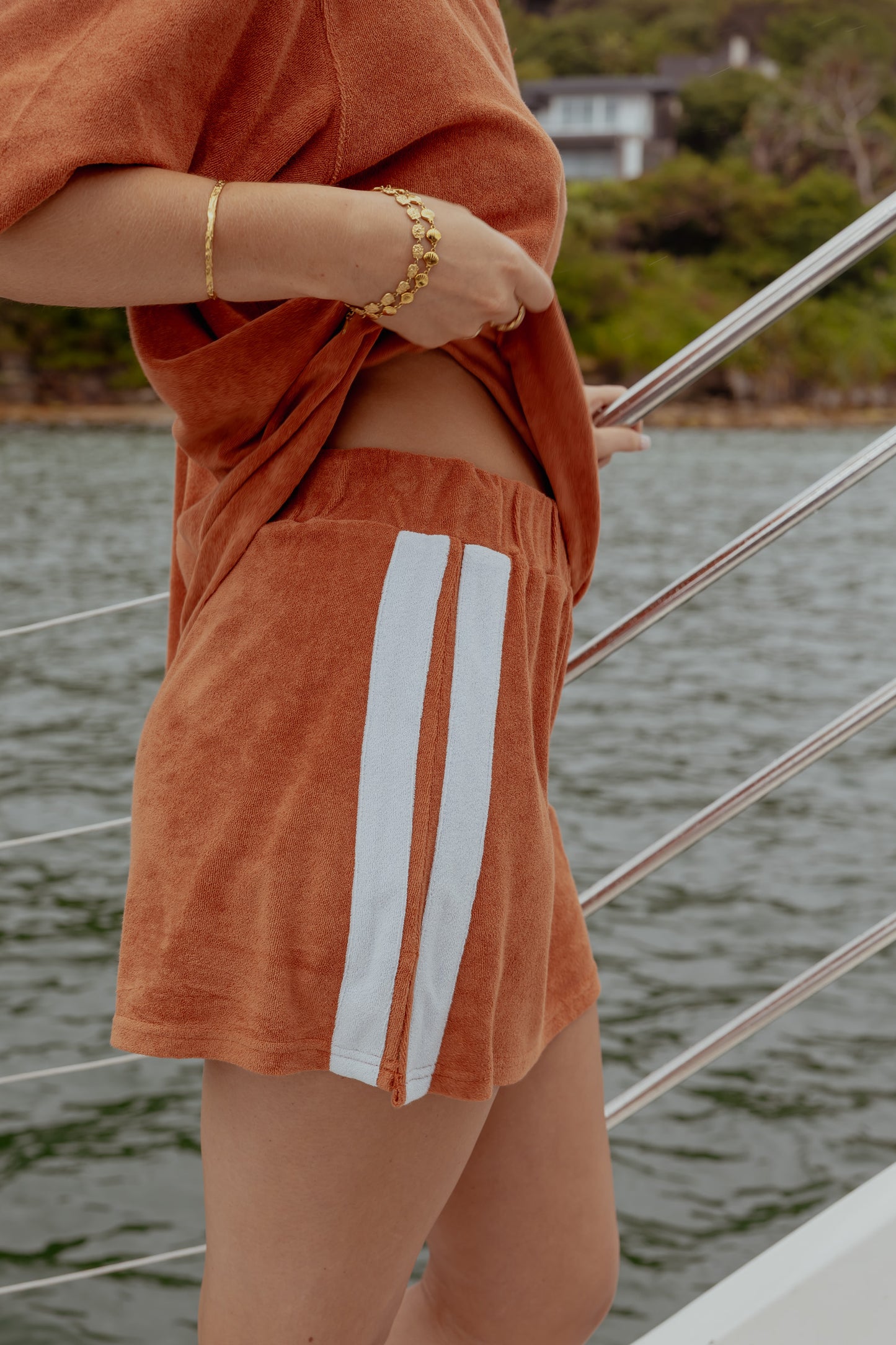 Luna Lane || Maya Skirt - Rust