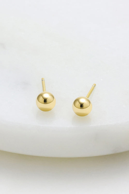 Zafino || Ball Stud - Gold